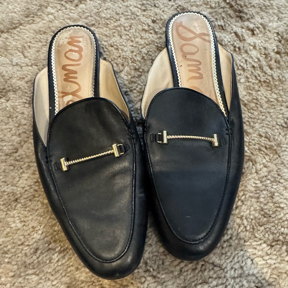Sam Edelman Black Loafers